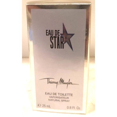 Eau de Star Thierry Mugler 0.8 oz Eau de Toilette Spray Box