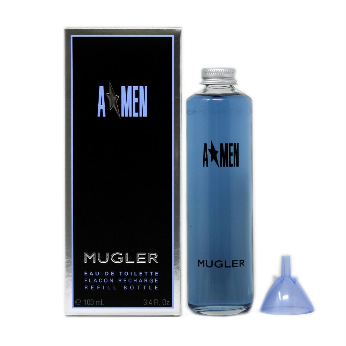 Thierry Mugler A Men Eau DE Toilette Refill Bottle 100 ML/3.4 Fl.oz