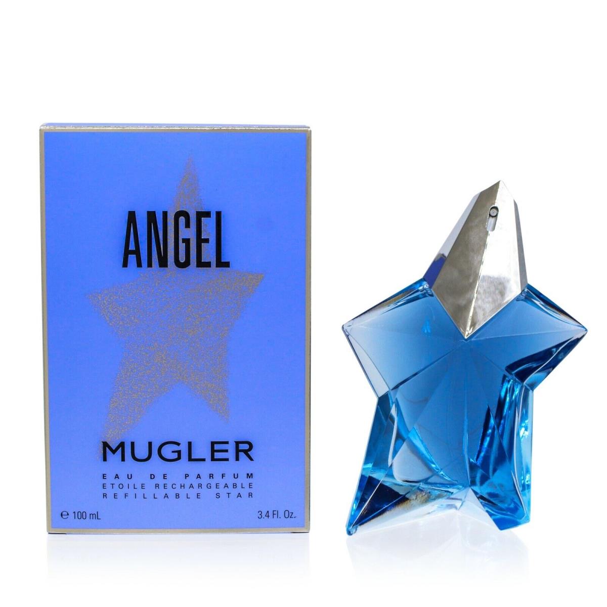 Angel Mugler Edp Spray Refillable Star Packaging 3.4 OZ For Women