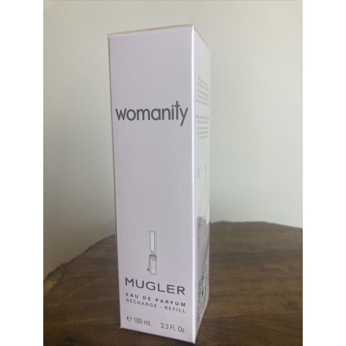 Mugler Womanity Refill/recharge Eau de Parfum 3.3oz/100ml