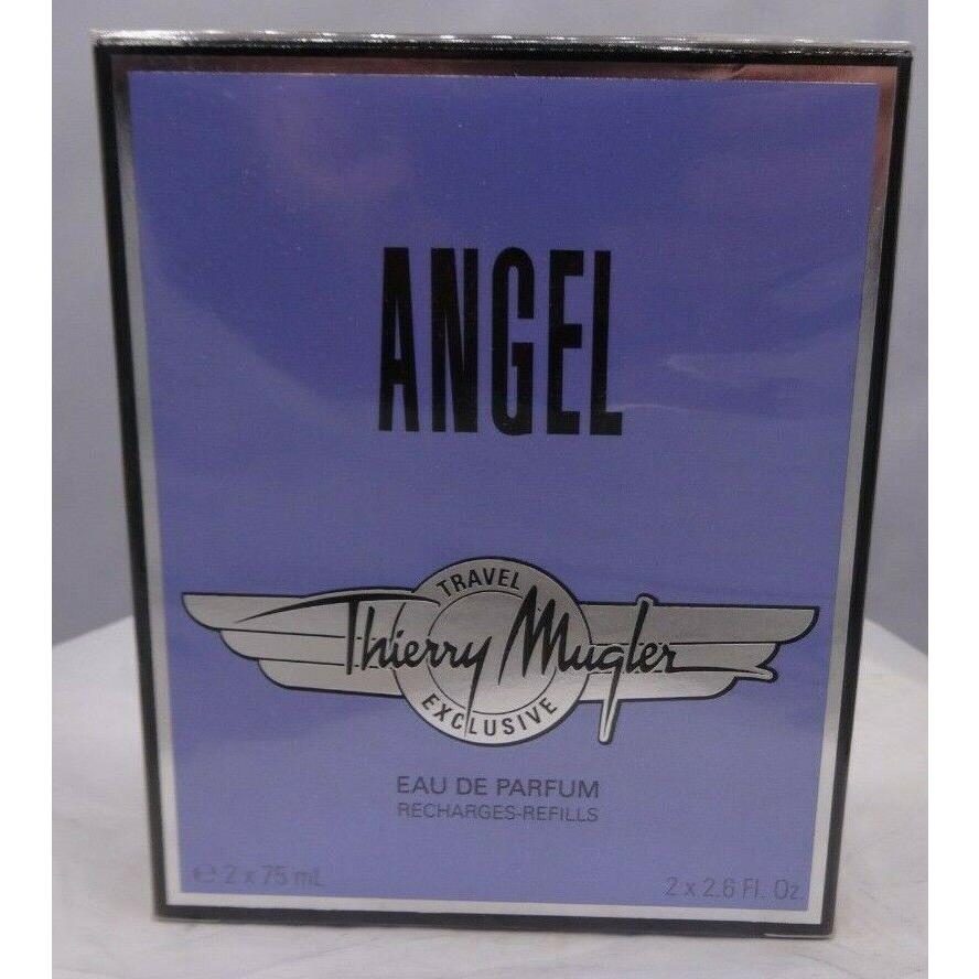 Mugler Angel Travel Exclusive For Women 2 Piece Set - Two 2.6oz Refills