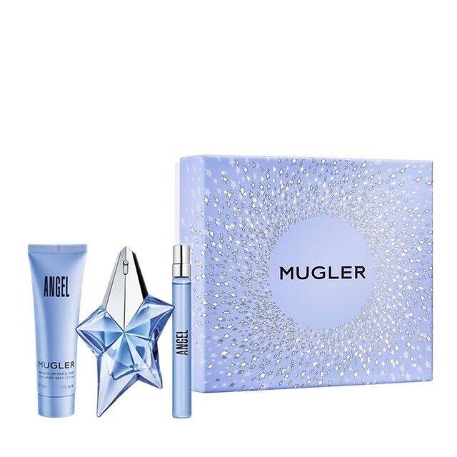 Mugler Angel 3PC Gift Set - 0.85OZ Edp + 1.7OZ Body Lotion + 0.33OZ Edp