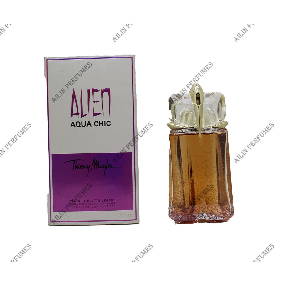 Alien Aqua Chic by Thierry Mugler 1.7 oz 50 ml Eau de Toilette Spray For Women