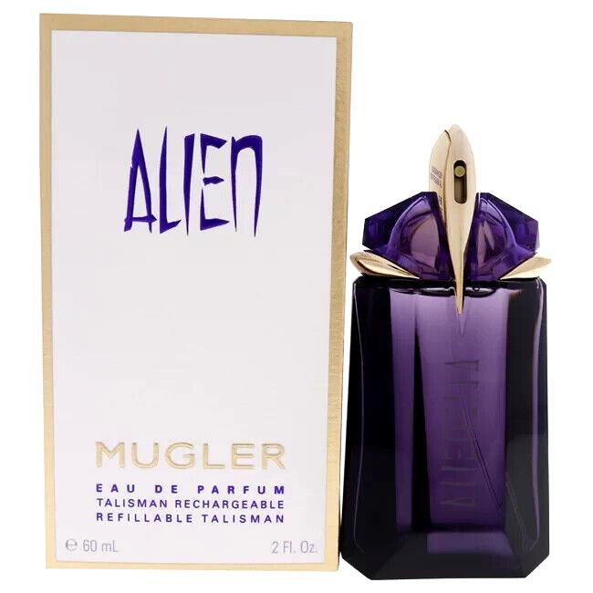 Alien by Mugler 2oz Eau De Parfum Refillable For Women Box