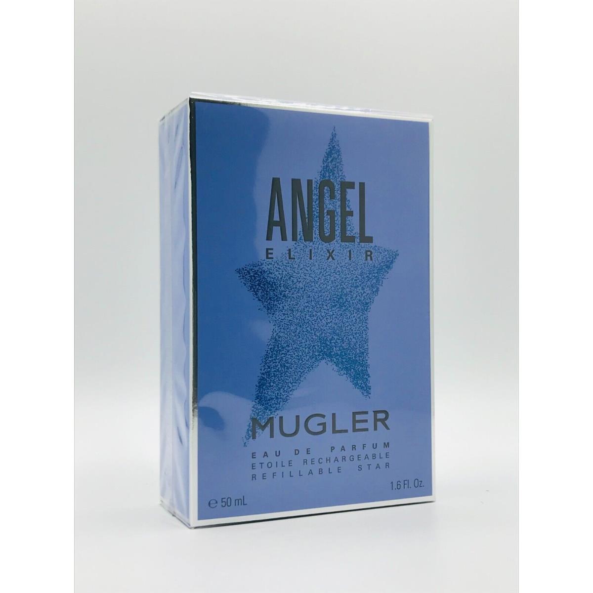 Mugler Angel Elixir Refillable Star Women Parfum Spray 1.6 oz 50 ml