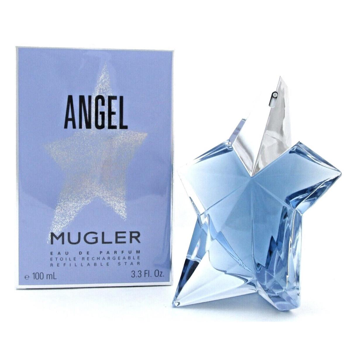 Mugler Angel 3.3/3.4 Oz Eau De Parfum Spray Refillable Star