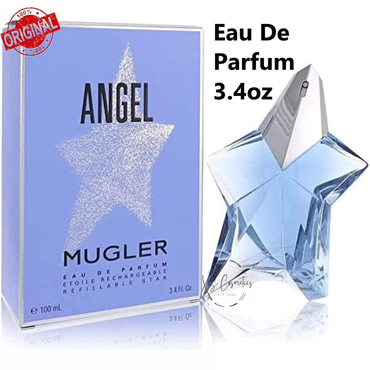 Mugler Angel 3.4 Oz Eau De Parfum Spray Refillable Star