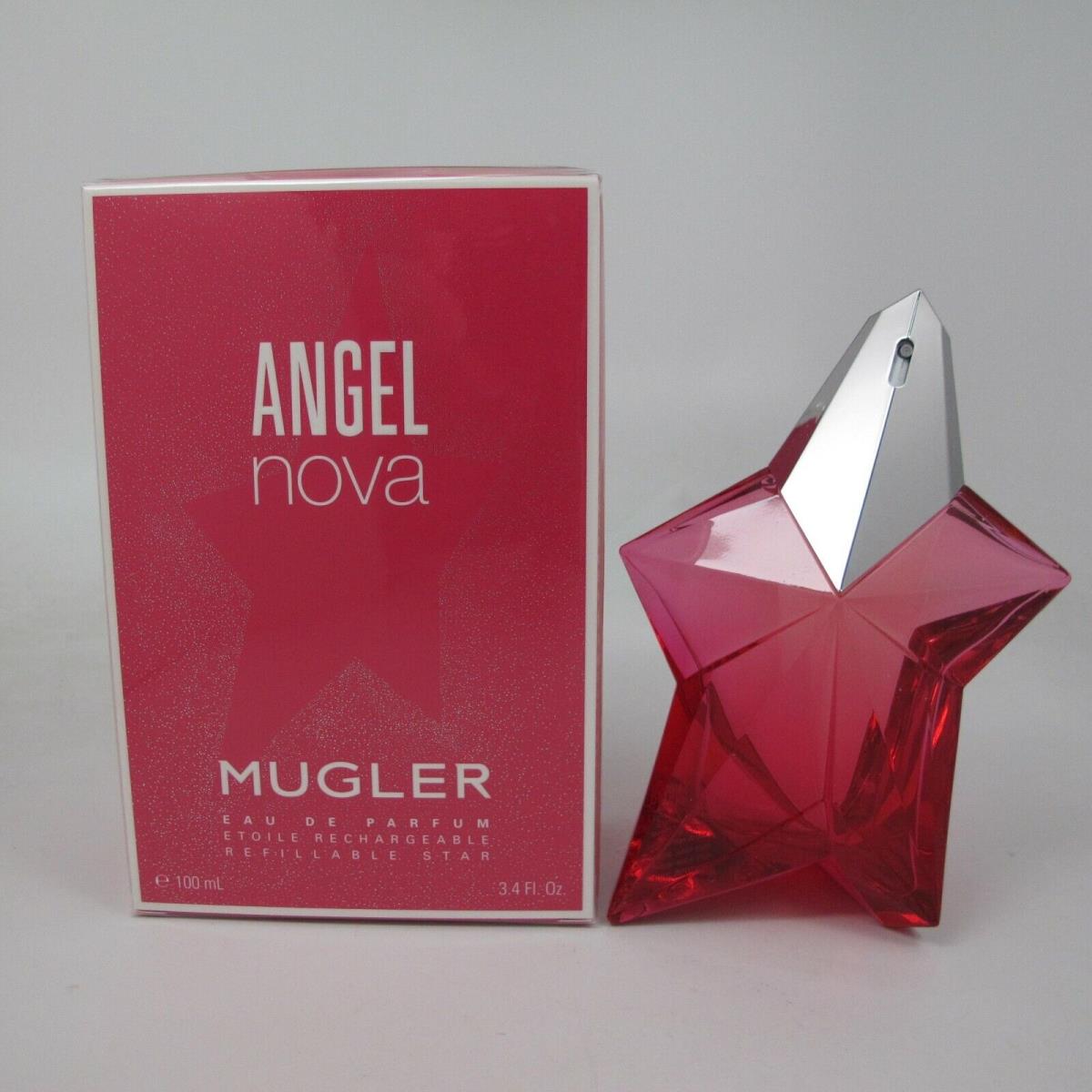 Angel Nova by Mugler 100 Ml/ 3.4 oz Eau de Parfum Refillable Star Spray