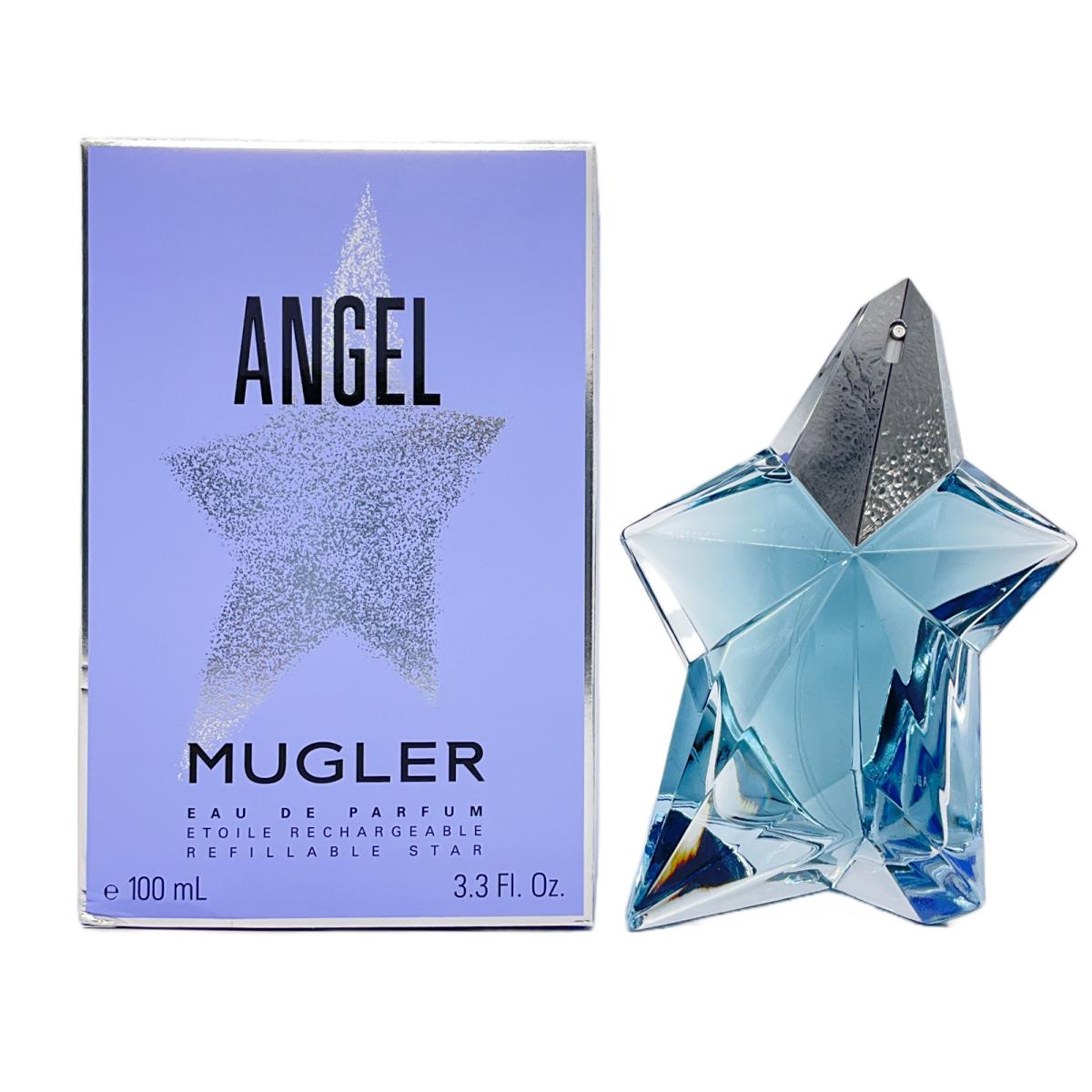 Angel by Thierry Mugler For Women 3.3oz Eau de Parfum Refillable Star Spray