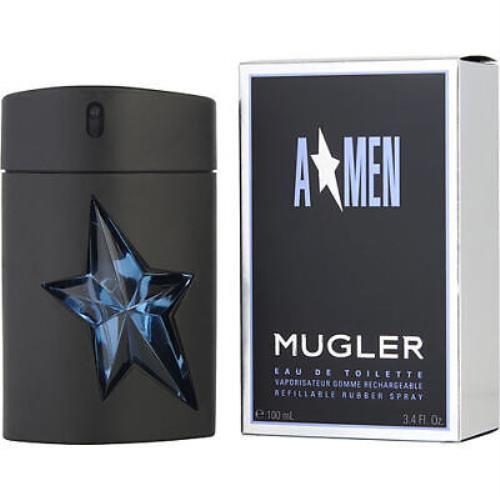 Thierry Mugler Angel Men Rubber Edt Vp Refilable 100 ml / 3.4 Fl. Oz