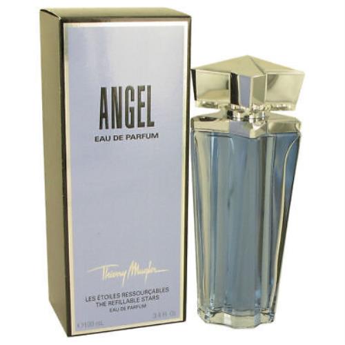 Angel by Thierry Mugler Eau De Parfum Spray Refillable 3.4 oz Women