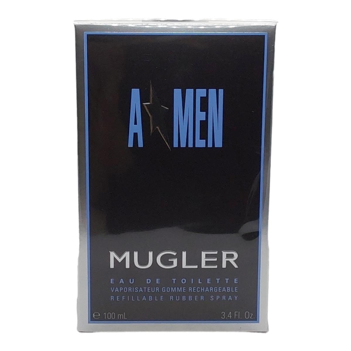 Thierry Mugler Amen Cologne Angel Men Eau De Toilette 3.4oz Refillable Rubber