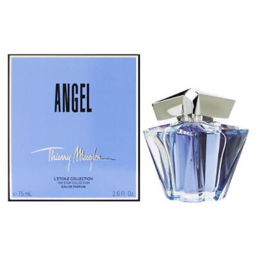 Angel by Thierry Mugler For Women 2.6 oz Edp Spray Refillable Star