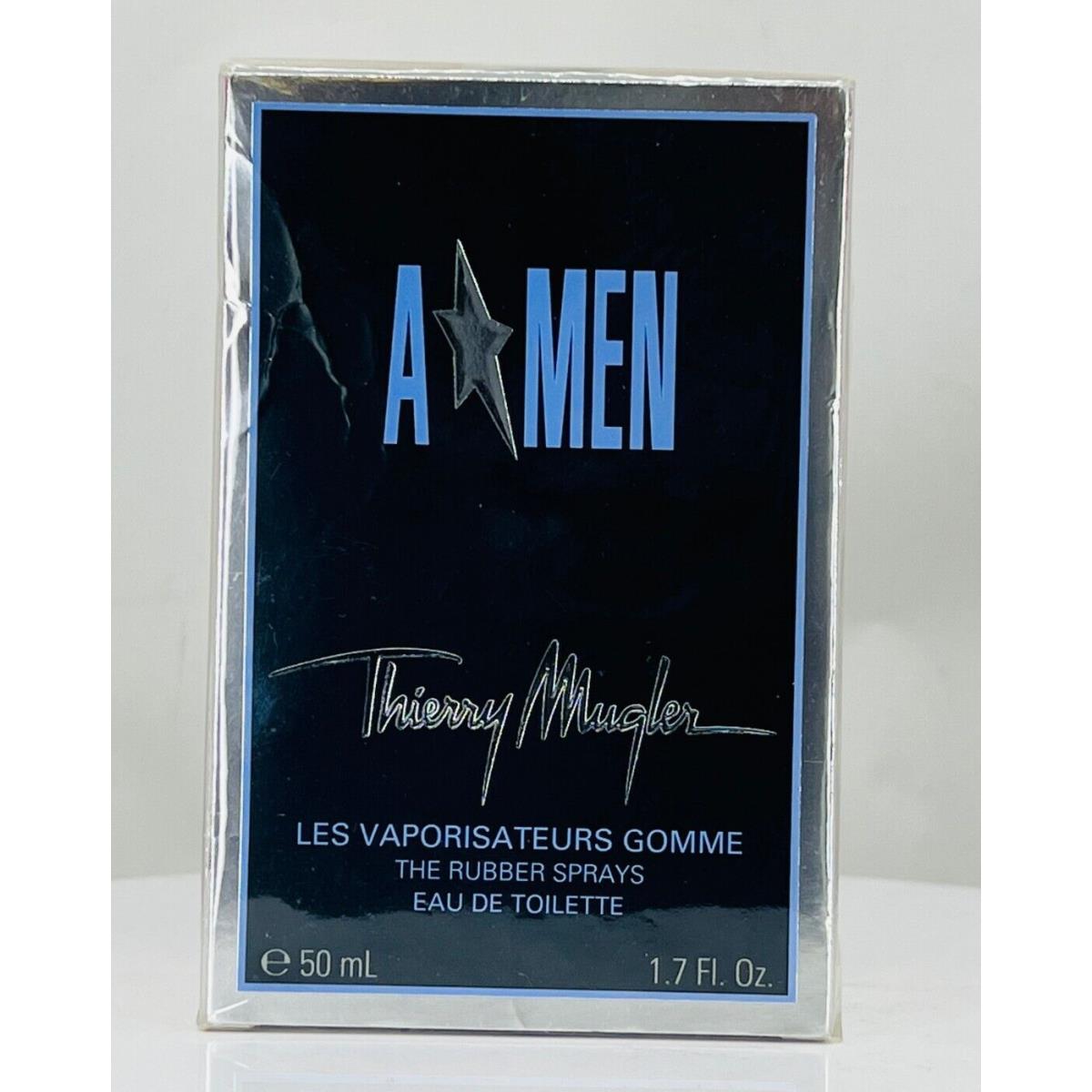 Thierry Mugler A-men The Rubber Sprays Eau De Toilette-1.7 oz -vintage