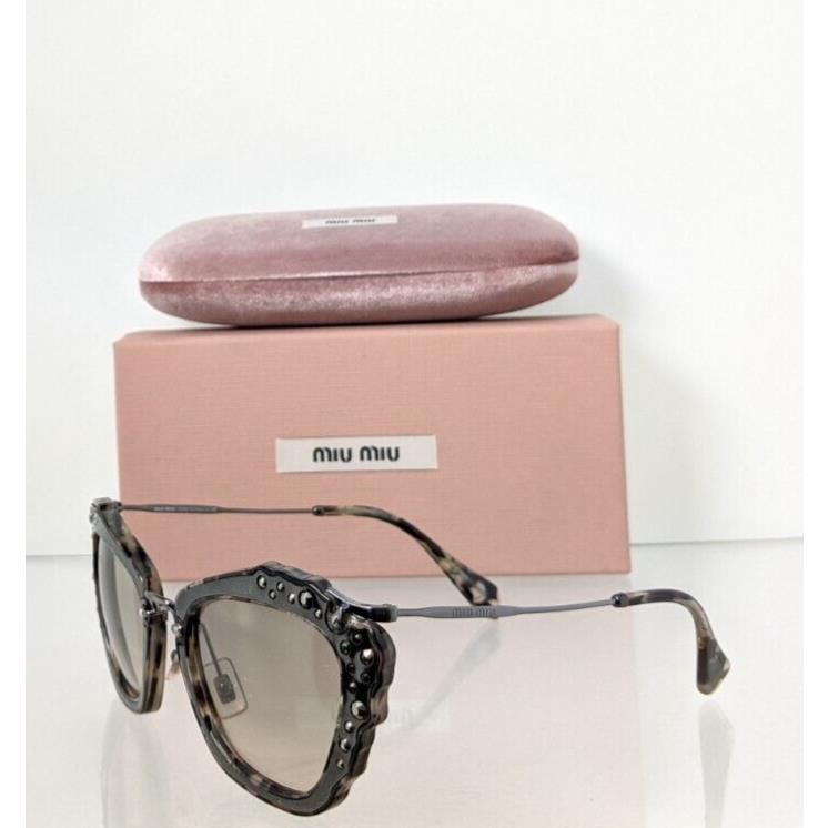 Miu Miu Smu 04Q Dhe - 3H2 Sunglasses Grey SMU04Q Frame