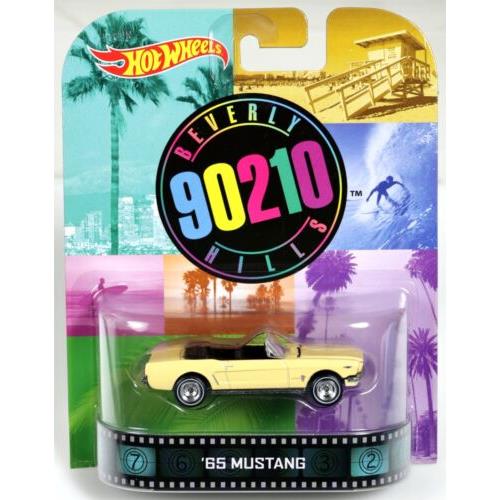 Hot Wheels 1965 Mustang Beverly Hills 90210 Retro Entertainment BDT99 Nrfp 2013