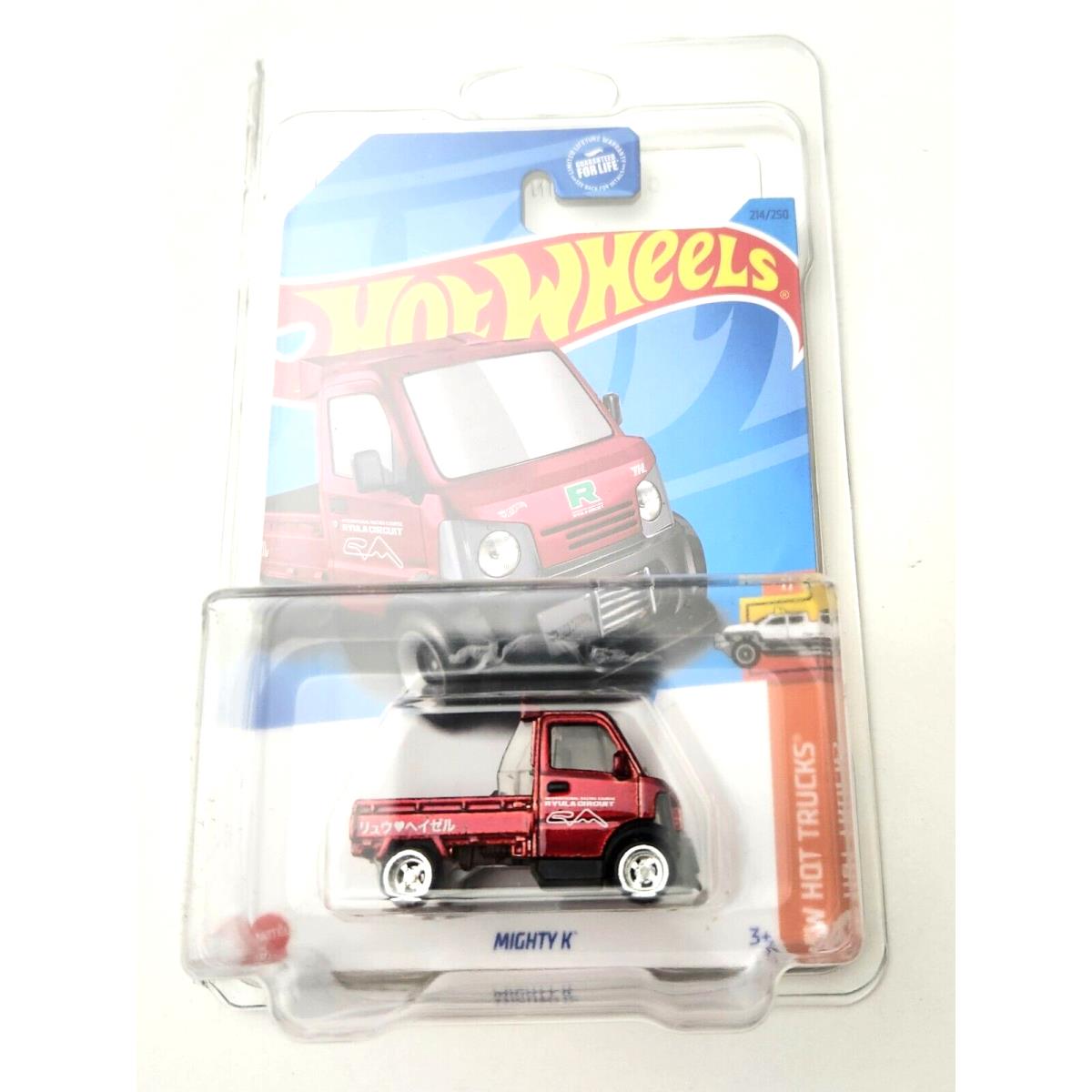 Hot Wheels Mighty K Red 214 - 2023 HW Hot Trucks - Super Treasure Hunt