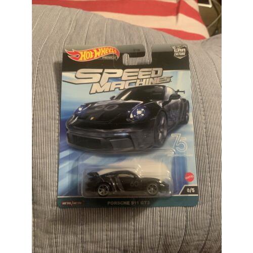 Hot Wheels Premium Car Culture 2023 Speed Machines - Porsche 911 GT3 - 0/5 Chase