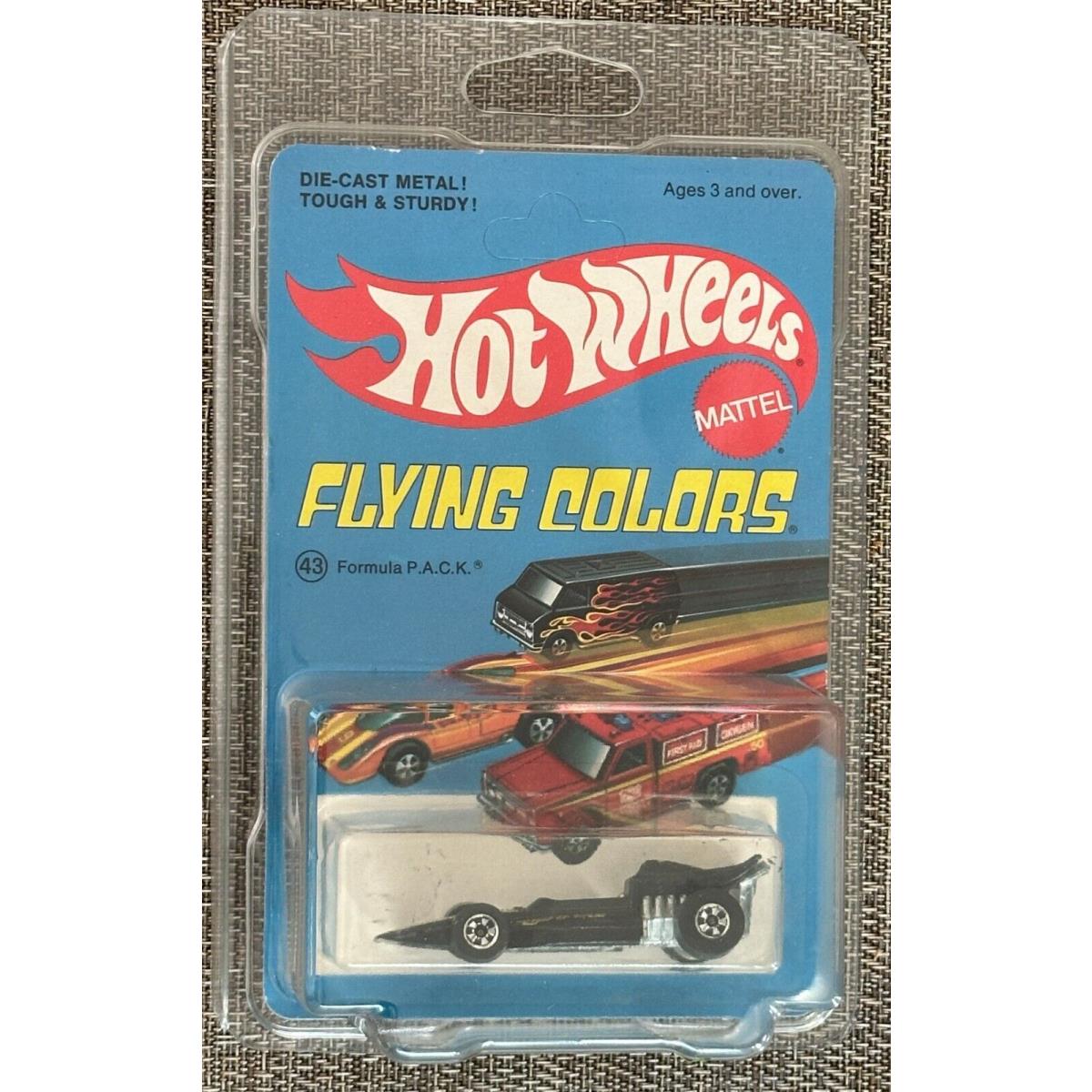 Hot Wheels Blackwall Formula Pack Flying Colors 43 Unpunched