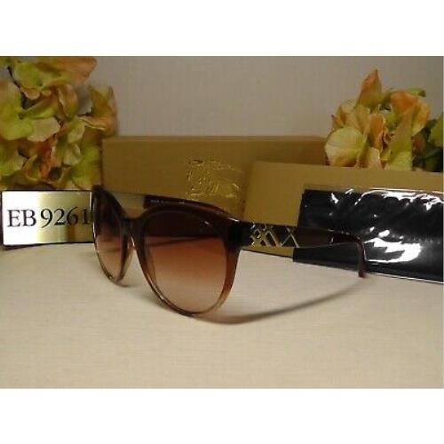 Burberry sunglasses  - Brown gradient crystal/gold-tone Frame, Pink Lens 2