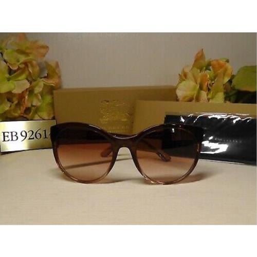 Burberry sunglasses  - Brown gradient crystal/gold-tone Frame, Pink Lens 5