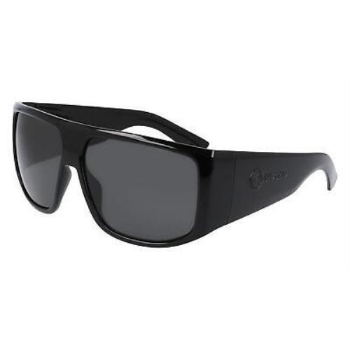Dragon DR Fin LL Sunglasses 001 Shiny Black