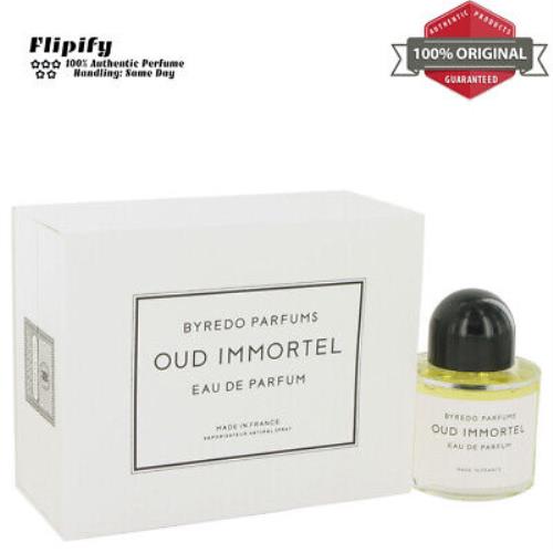 Byredo Oud Immortel Perfume 3.4 oz Edp Spray Unisex For Women by Byredo