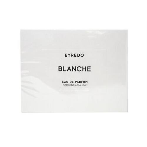 Byredo Blanche Eau De Parfum For Women 3.3 Ounces