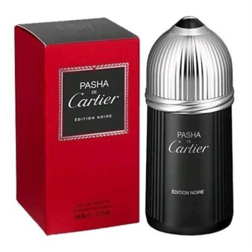 Pasha De Cartier Edition Noire by Cartier Perfume For Men 3.3 3.4 oz