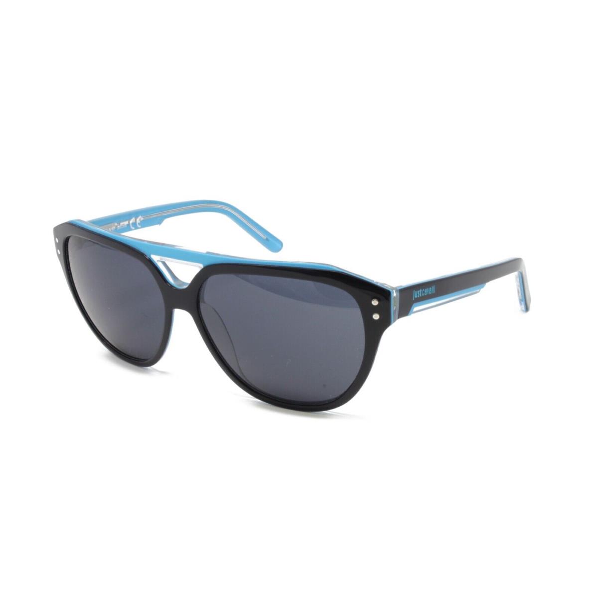 Just Cavalli Sunglasses Unisex Square JC505S 05A Black/baby Blue