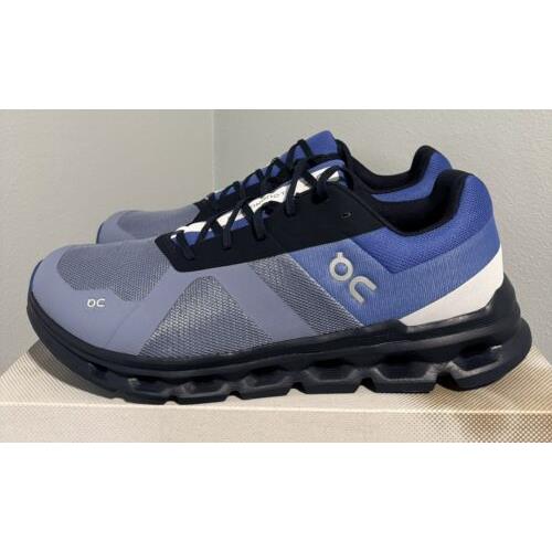 Cloudrunner On Running Mens Shale Cobalt Athletic Shoes Sneakers Size 14