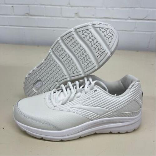 Brooks Addiction Walker 2 Walking Shoes Women`s Size US 9.5B White