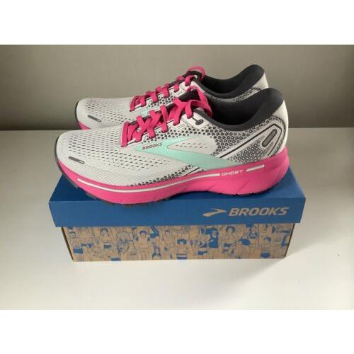 Brooks Ghost 14 Women`s Running Shoes - Multicolor - Sz 9.5