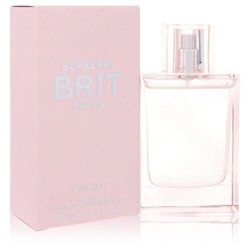 Burberry Brit Sheer by Burberry Eau De Toilette Spray 1.7 oz For Women