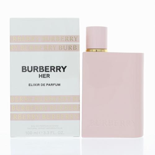 Burberry For Her Elixir by Burberry 3.3 OZ Eau DE Parfum Intense Spray