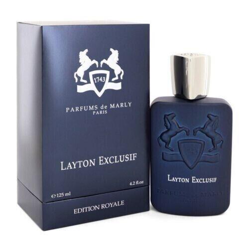 Parfums de Marly Layton Exclusif 125ml 4.2.Oz Eau de Parfum For Men Spray