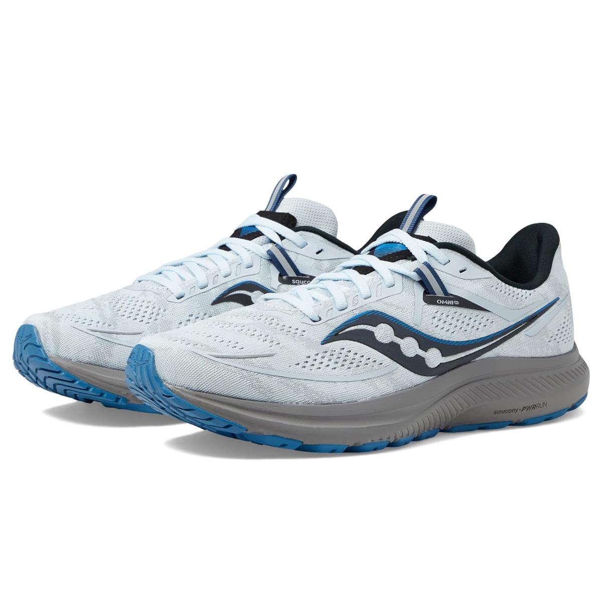 Man`s Sneakers Athletic Shoes Saucony Omni 21 Vapor/Hydro