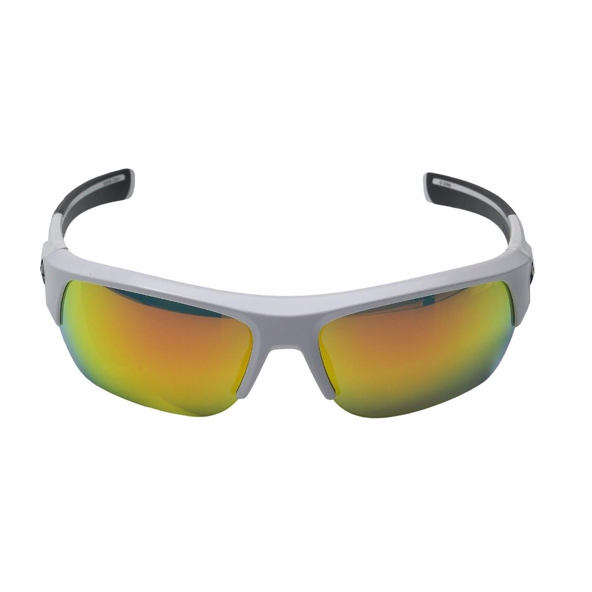 Under Armour UA Big Shot Sunglasses Shiny White Multiflection Lens
