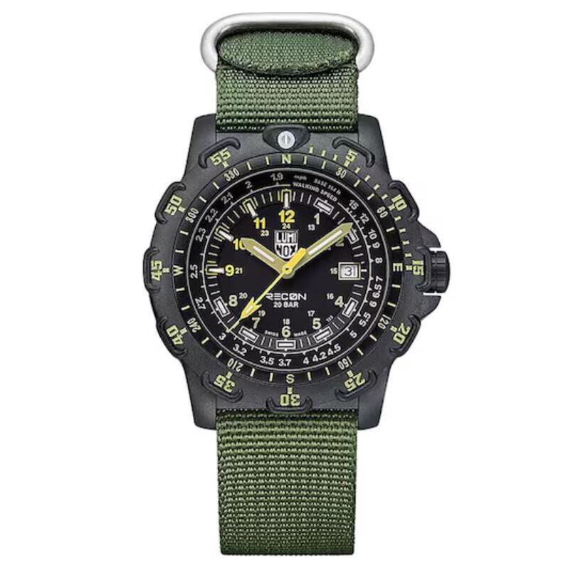 Luminox Recon Point Man 45mm Carbon Black Dial Quartz Men Watch XL.8826.MI
