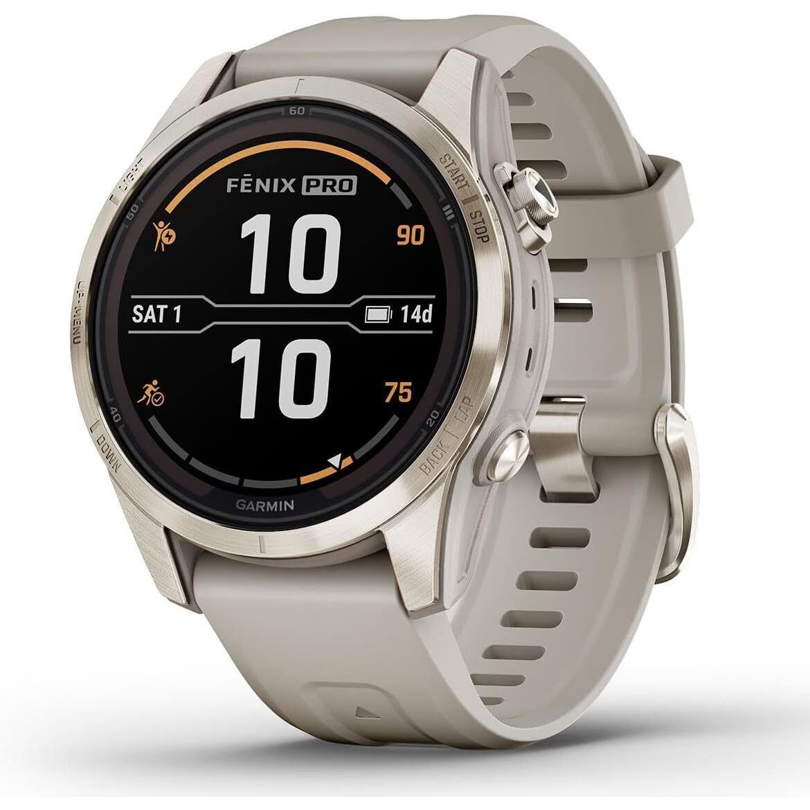 Garmin Fenix 7 Pro Multisport Gps Smartwatch Solar/sapphire Charging Series 7S (42mm)