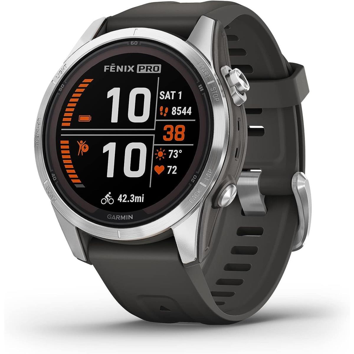 Garmin Fenix 7 Pro Multisport Gps Smartwatch Solar/sapphire Charging Series 7S (42mm)