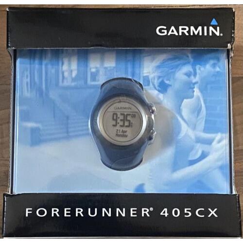 Garmin Forerunner 405CX Gps Sport Watch with Heart Rate Monitor Blue