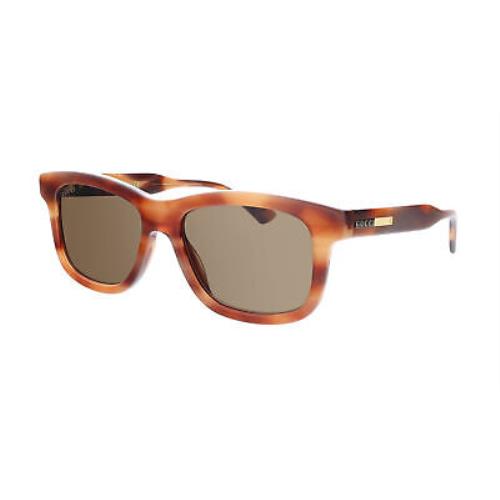 Gucci GG0824S-003 Havana Square Sunglasses