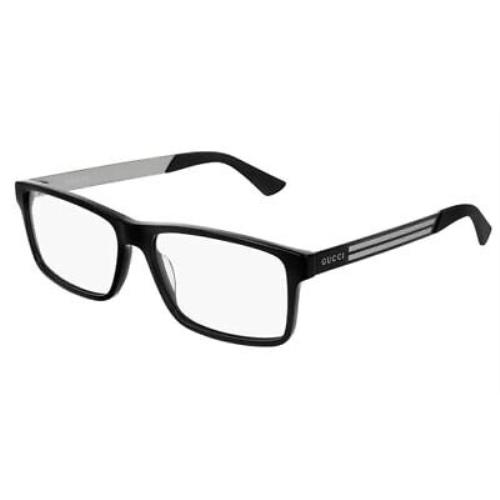 Gucci RX Eyeglasses GG0692O-004 Black w/ Demo Lens 57mm