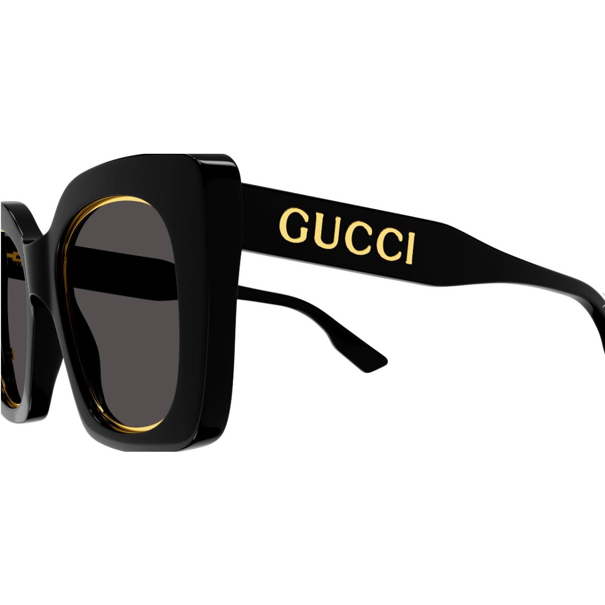 Gucci Sunglasses GG1151S-001 Black w/ Gray Lens 51mm