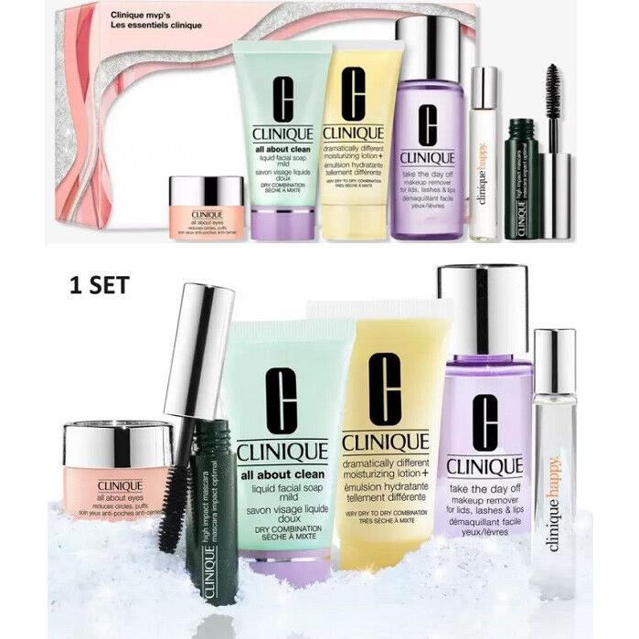 Clinique Mvps Skincare and Makeup Mini 6 Piece Set