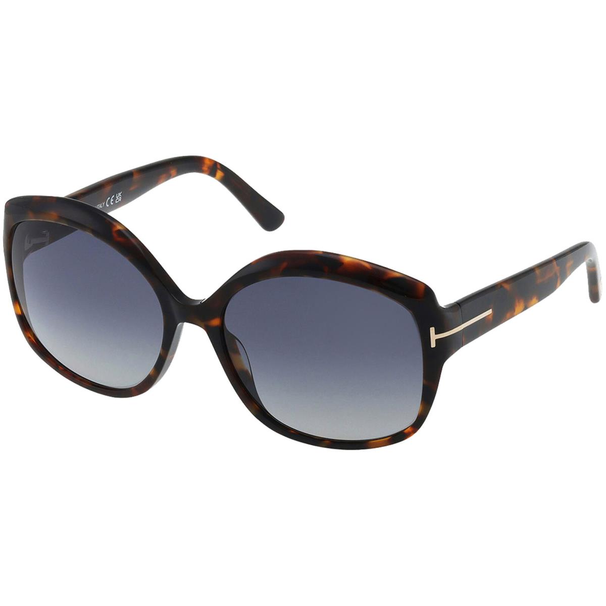 Tom Ford Chiara Women`s Squared Butterfly Sunglasses - FT0919 - Made in Italy