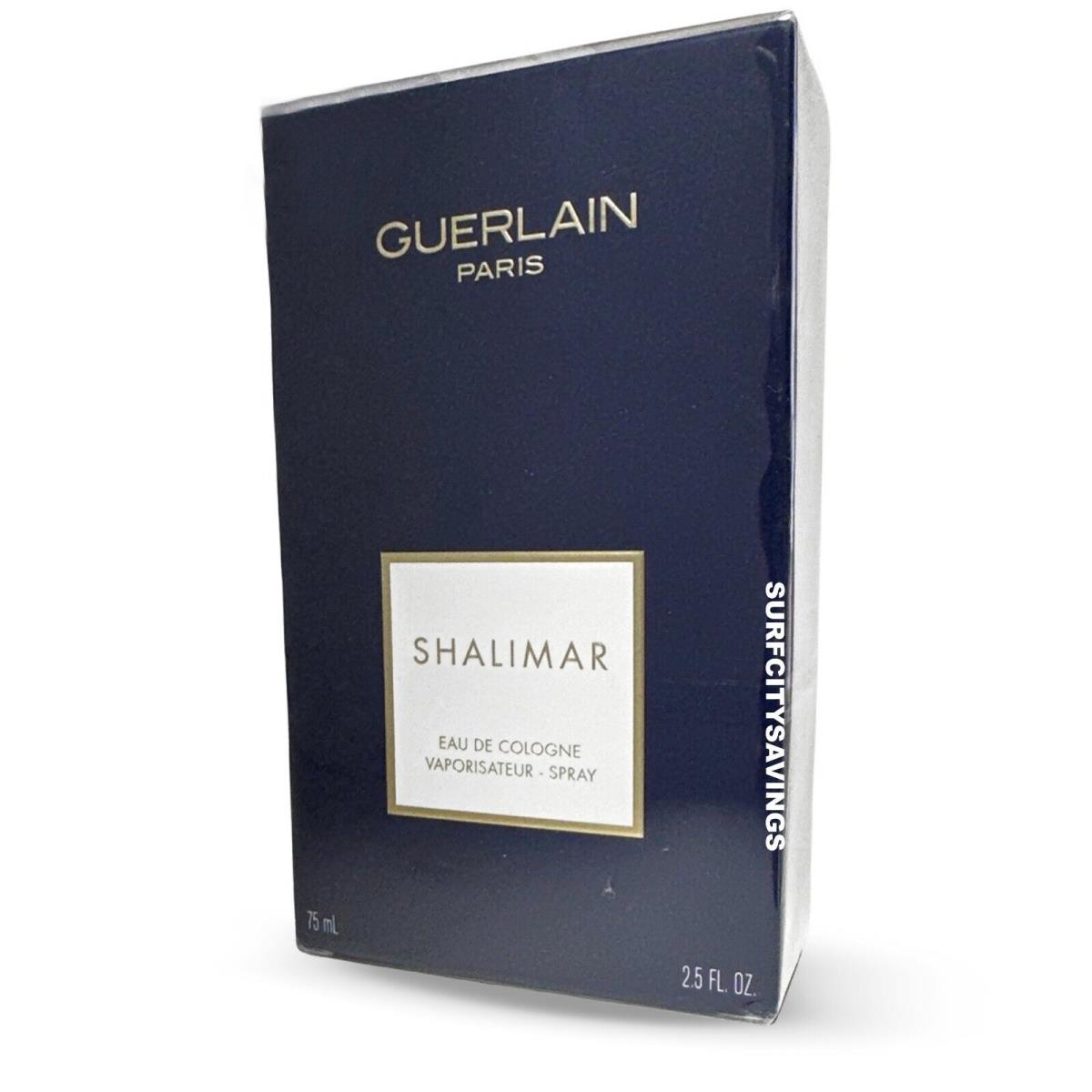 Guerlain Paris Shalimar Eau de Cologne Spray 2.5 fl oz/75 mL Fast