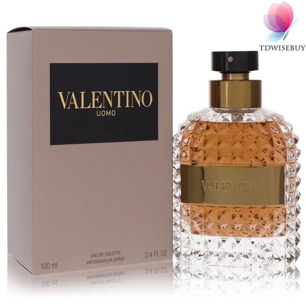 Valentino Uomo Cologne Men Perfume by Valentino Eau De Toilette Spray 3.4 oz Edt