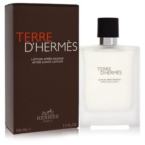 Terre D`hermes by Hermes After Shave Lotion 3.4 oz Men